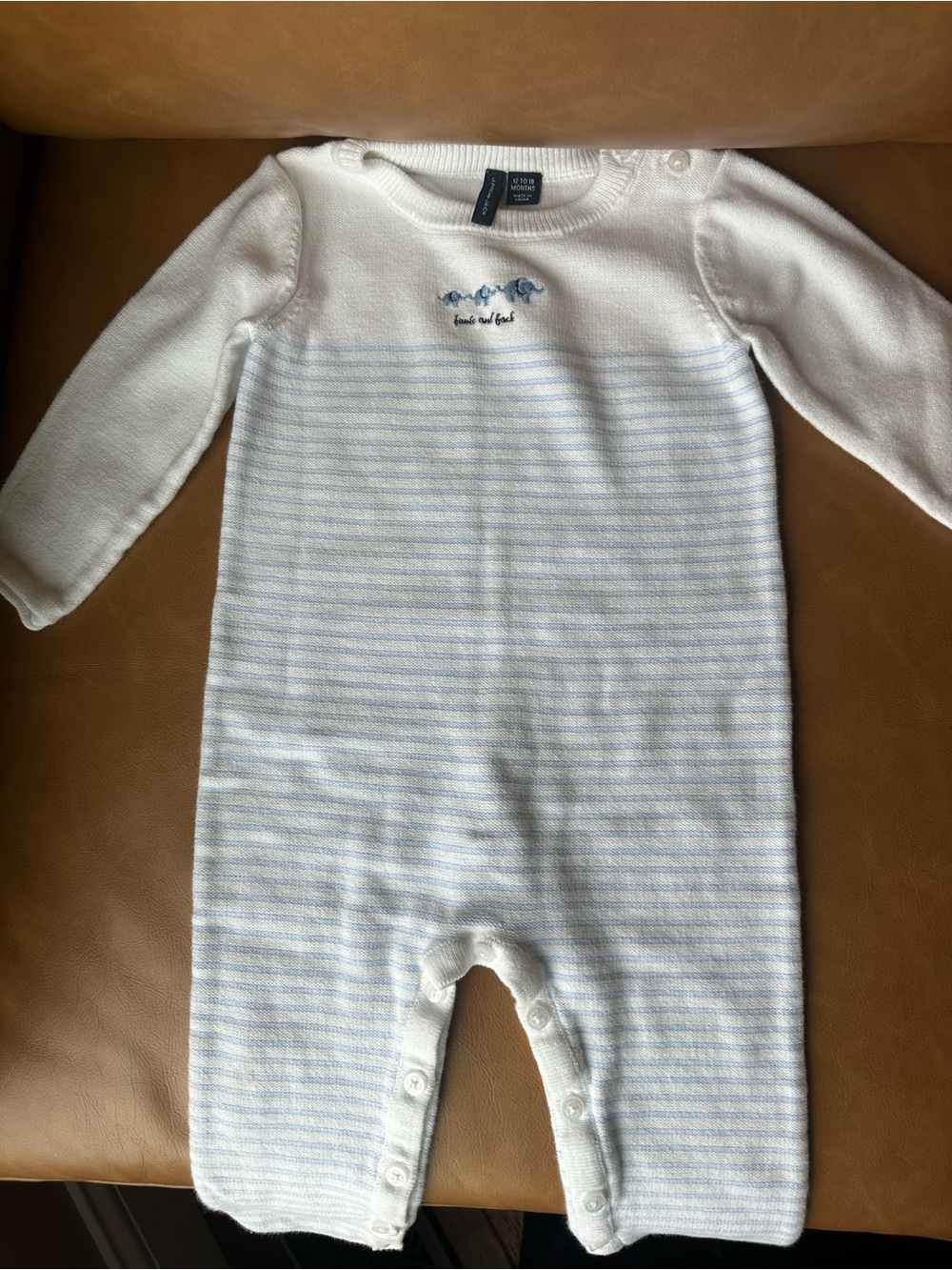 Janie and Jack sweater one piece